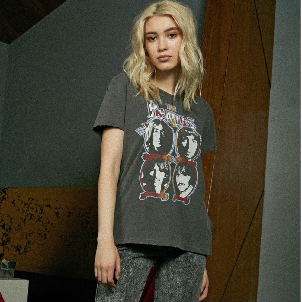 Vintage inspired Beatles Tee